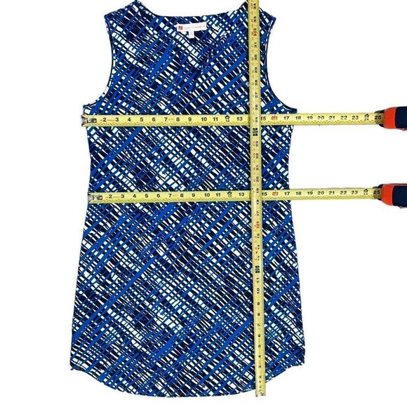 Jude Connally Dress Sz S Allison Abstract Print Pullover Stretchy NWOT - Picture 6 of 11